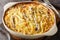 Jansson\\\'s frestelse or Janssons temptation is a Swedish gratin style dish made from potatoes, onion and sprats