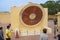 Jantar Mantar Observatory in Jaipur is a collection of 19 astronomical instruments built by Rajput King Sawai Jai Singh II