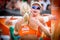 Jantine van der Vlist woman world cup beach volleybal