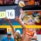 Jantine van der Vlist woman world cup beach volleybal