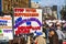 January 19, 2019 San Francisco / CA / USA - Women`s March voting related sign