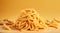 January 4, National Spaghetti Diy, pasta on bright background