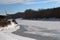January cold Borcea river 7