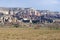 January in the mountains of Cappadocia. Surroundings of Chavushin, Turkey