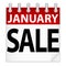 January Sale Icon