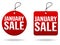 January Sale Tags