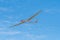 Janus B glider in the air at Tempe Airport in Bloemfontein