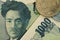 Japan 1000 yen bills.