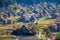 Japan-aerial view of Shirakawa-Go