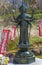 Japan. Aomori. Temple Saru Seiryu temple. The many-armed statue of the Buddha.