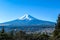 Japan - Distant view on Mt Fuji