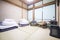 JAPAN - FEBRUARY 19, 2016 : traditional Japanese style bedroom