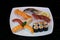 Japan food sushi on plate
