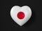 Japan heart flag