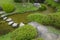 Japan Himeji Himeji Koko-en Gardens stream