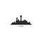 Japan Kobe cityscape skyline vector logo