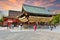 Japan. Kyoto. Yasaka shrine temple