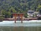 JAPAN. Miyajima. The big torii