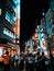 Japan night lights aesthetic