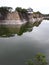 Japan, Osaka castello, Zen Landscape