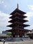 JAPAN. Osaka. Shi Tenno-ji Temple.