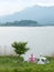 Japan outdoor recreational place and lake