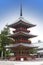 Japan. Pagoda at Narita Shinshoji temple