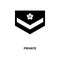 japan private military ranks and insignia glyph icon