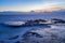 Japan seascape coastline and Mt. Fuji