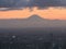 Japan sky tree sunset fujiyama