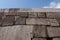 Japan stone wall