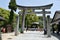 Japan symbol Kyushu entrance to Dazaifu shr