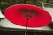 Japan Tokyo Meiji-jingu Shinto Shrine traditional red umbrella