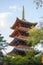 Japan, Tokyo, Ueno Toshogu, famous landmark, Kuanyong Temple five-storied pagoda