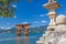 Japan - torii gate in Miyajima