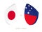 Japan v Samoa, icon for rugby tournament