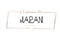 Japan  Welcome to text Neon lettering typography. Word for logotype, badge, icon, postcard, logo, banner Vector Illustration