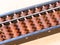 Japanese abacus called Soroban