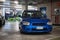 Japanese all-wheel drive Subaru Impreza second generation rally car in blue color