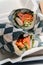 Japanese-American Fusion Sushi Burrito