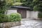 Japanese ancient house door