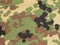 Japanese armed force flecktarn camouflage fabric