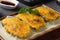 Japanese baked oyster with background