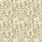 Japanese Bamboo Seamless Pattern with Beige Bamboo Plant.