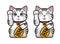 Japanese beckoning cat, good luck cat