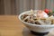 Japanese beef on rice bowl Gyudon , Japanese food