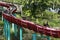 Japanese boy on the slide