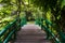 Japanese bridge in Giverny, Normandy, France