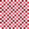 Japanese Brown Checker Seamless Pattern
