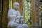 Japanese Buddha Statues (Jizo Bodhisattva) at Koyasan (Mt. Koya) area